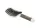 Curved hairbrush for thick hair  #001-W White