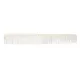 Hair cutting comb, antistatic  #J-01 White