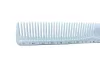 Hair cutting comb, antistatic  #J-01 White