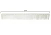 Hair cutting comb, antistatic  #J-03 White