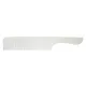 Hair cutting comb, antistatic  #J-04 White