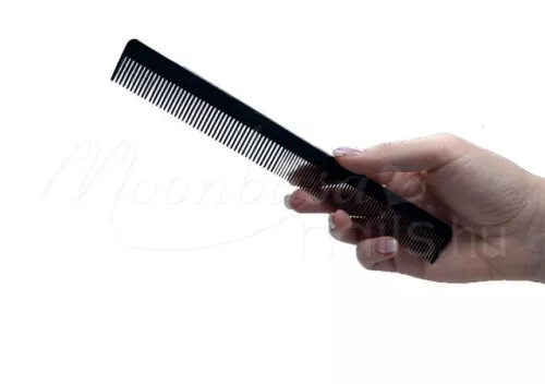 Hair cutting comb, antistatic  #216 Black