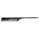 Styling comb with plastic pins, antistatic  #219-B Black