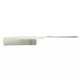 Styling comb with metal pins, antistatic  #J-06 White