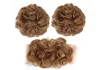 Elastic hair tie/ponytail  #A302Q5-30 Hazelnut brown