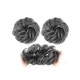 Rubber hair tie/ponytail  #A302Q5-1TDimgray Mottled grey