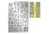 Stamping plate - Moyra  #107 Botanical