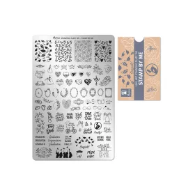 Stamping plate - Moyra  #109 Stamp by me