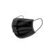 Disposable face mask 10 pcs 3 layers Black