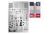 Stamping plate - Moyra  #110 Sea you soon