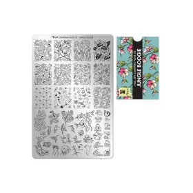 Stamping plate - Moyra  #112 Jungle Boogie