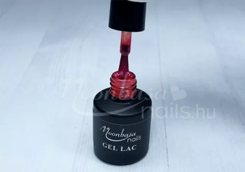 Gel polish 6ml #076 Light glittery red