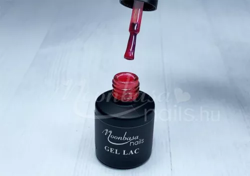 Gel polish 6ml #076 Light glittery red