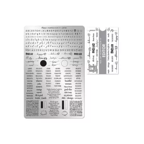 Stamping plate - Moyra  #111 Editor