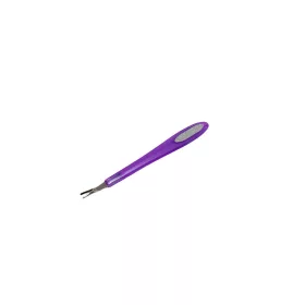 Double-ended cuticle cutter with small file   Purple