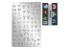 Stamping plate - Moyra  #115 Origami