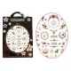 Self-adhesive nail stickers  CA-088 Christmas spirit