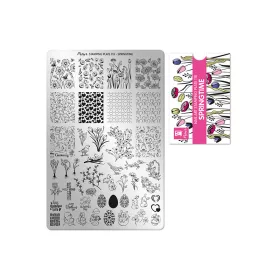 Stamping plate - Moyra  #118 Springtime