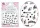 3D Acrylic Effect Sticker  HBJY195B Melody