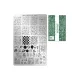 Stamping plate - Moyra  #119 Scientist