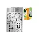 Stamping plate - Moyra  #120 Designer 2