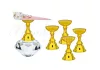 Magnetic decorative tip holder with diamond   Silver