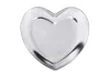 Heart-shaped bowl   Silver