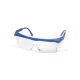 Blue framed safety glasses   