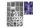 Stamping plate - Moyra  #121 Shine On