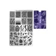 Stamping plate - Moyra  #121 Shine On