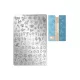 Stamping plate - Moyra  #125 Esquisse