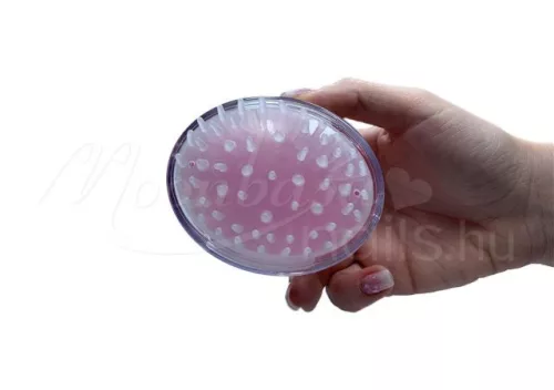 Head massage brush   Pink