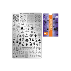 Stamping plate - Moyra  #126 Witchcraft