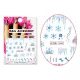 Acrylic effect sticker  BN-1862 Frosty winter