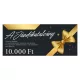 Gift voucher worth 10,000 HUF.