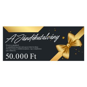 Gift voucher worth 50,000 HUF.