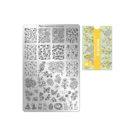 Stamping plate - Moyra  #130 In Bloom