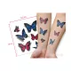 Sticker tattoo  RH-001 Blue and red butterfly