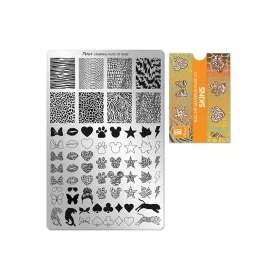 Stamping plate - Moyra  #131 Skins