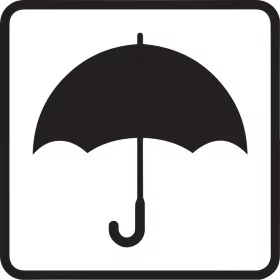 Self-adhesive label - moisture   