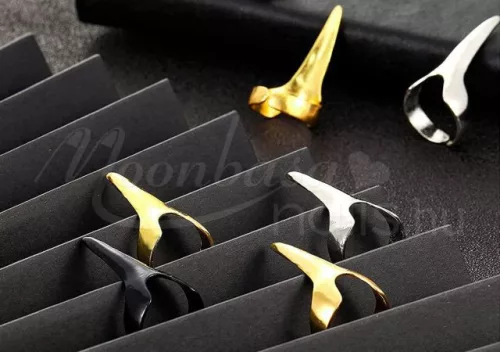 Hair parting ring   Gold