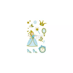 Sticker tattoo  VE-004 Blue Princess