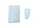 Matt transparent artificial nail tips, 50 pcs #015-0 