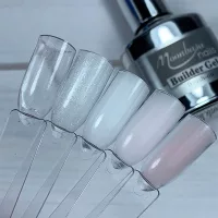 Brush-on builder gels